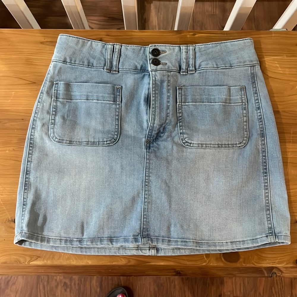 Mudd denim mini skirt